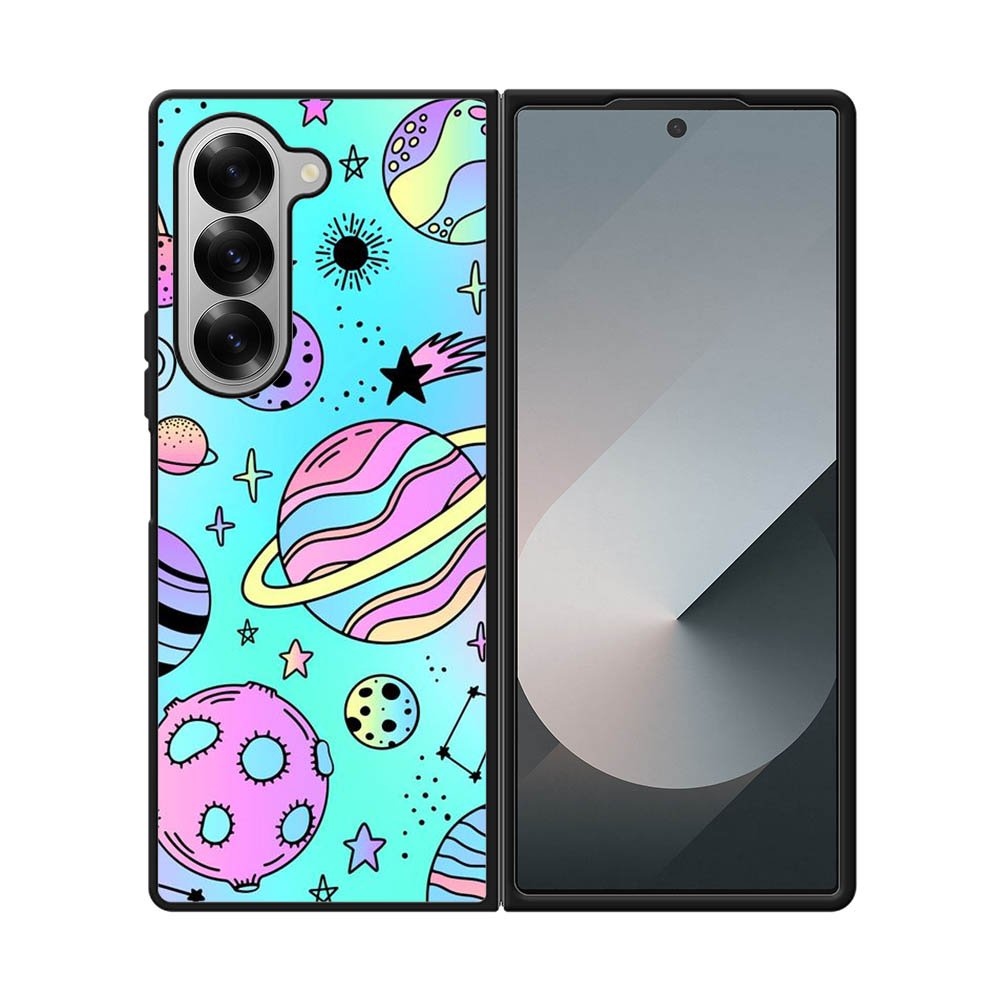 space galaxy Samsung Galaxy Z Fold 7 5G Case FE0584