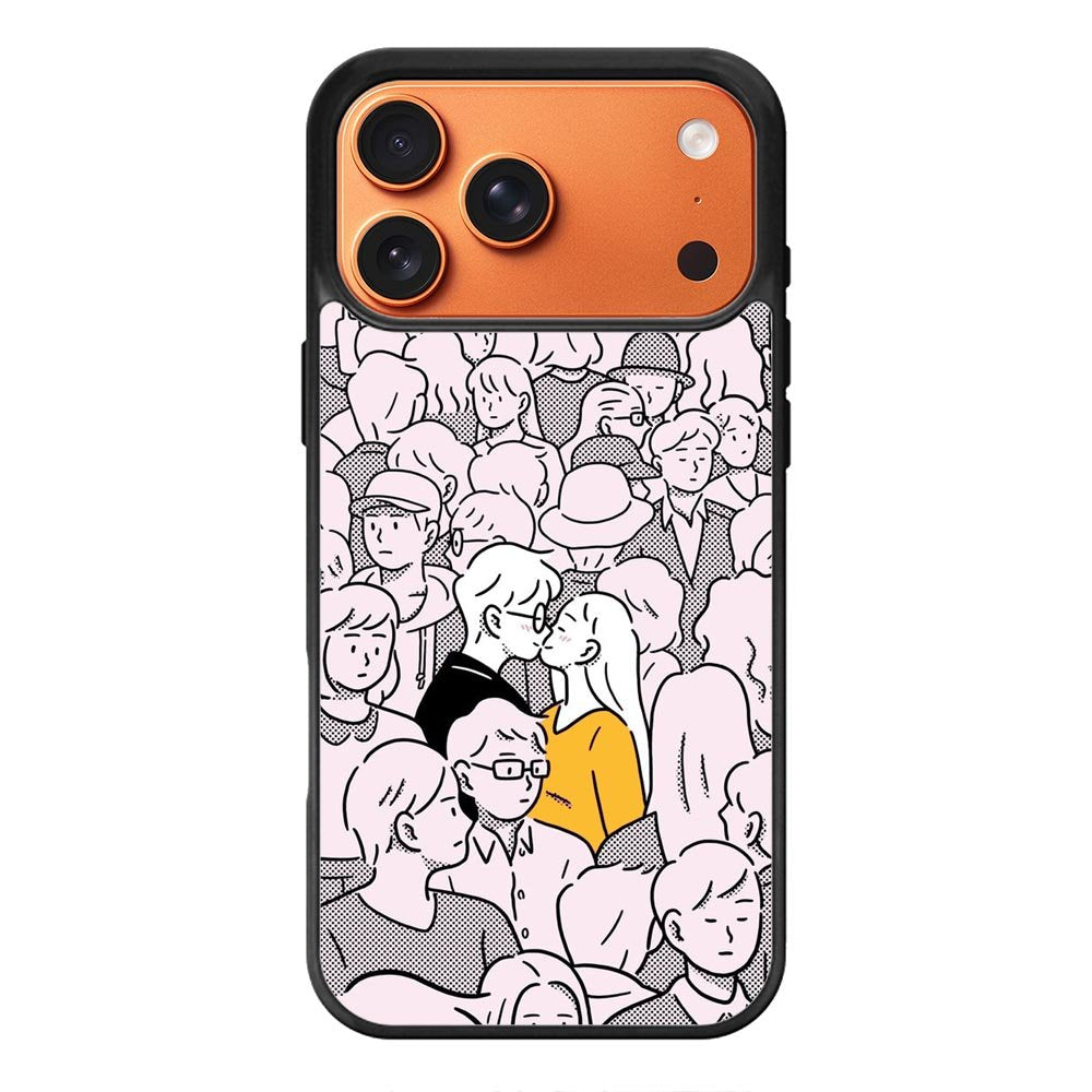 couple art iPhone 17 Pro Max Case FE0173