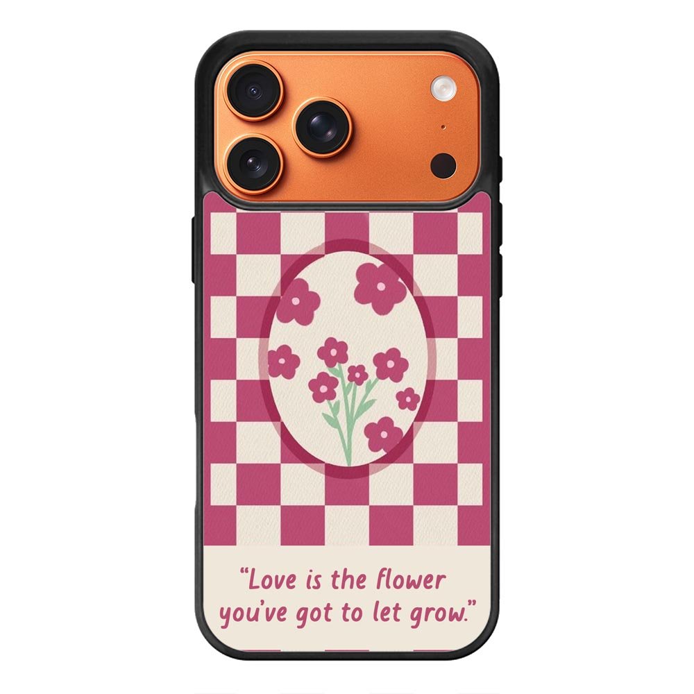 Quotes flower art iPhone 17 Pro Case FE0518