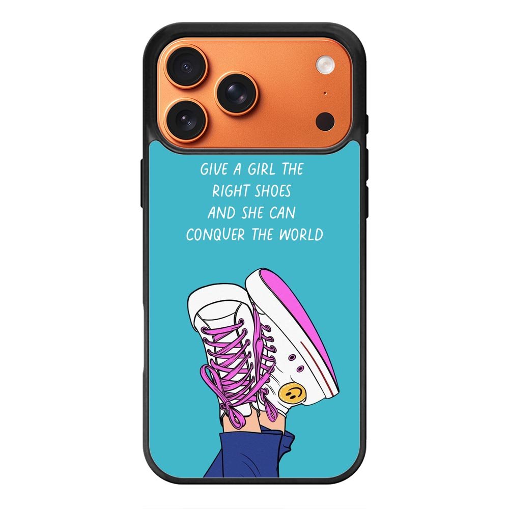 give a girl the right shoes iPhone 17 Pro Max Case FE0318