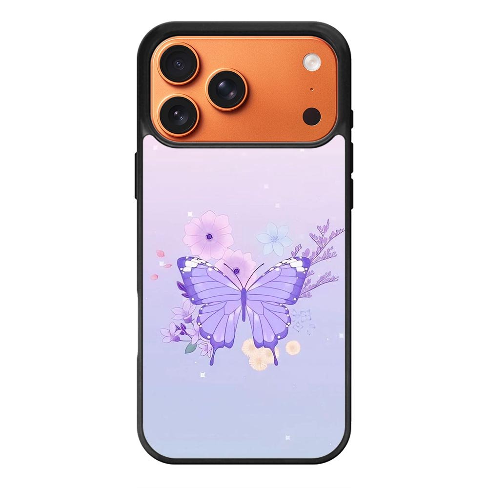 butterfly violet iPhone 17 Pro Max Case FE0126