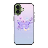 butterfly violet iPhone 17 Case FE0126