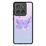 butterfly violet Motorola Moto Edge 2025 Case FE0126