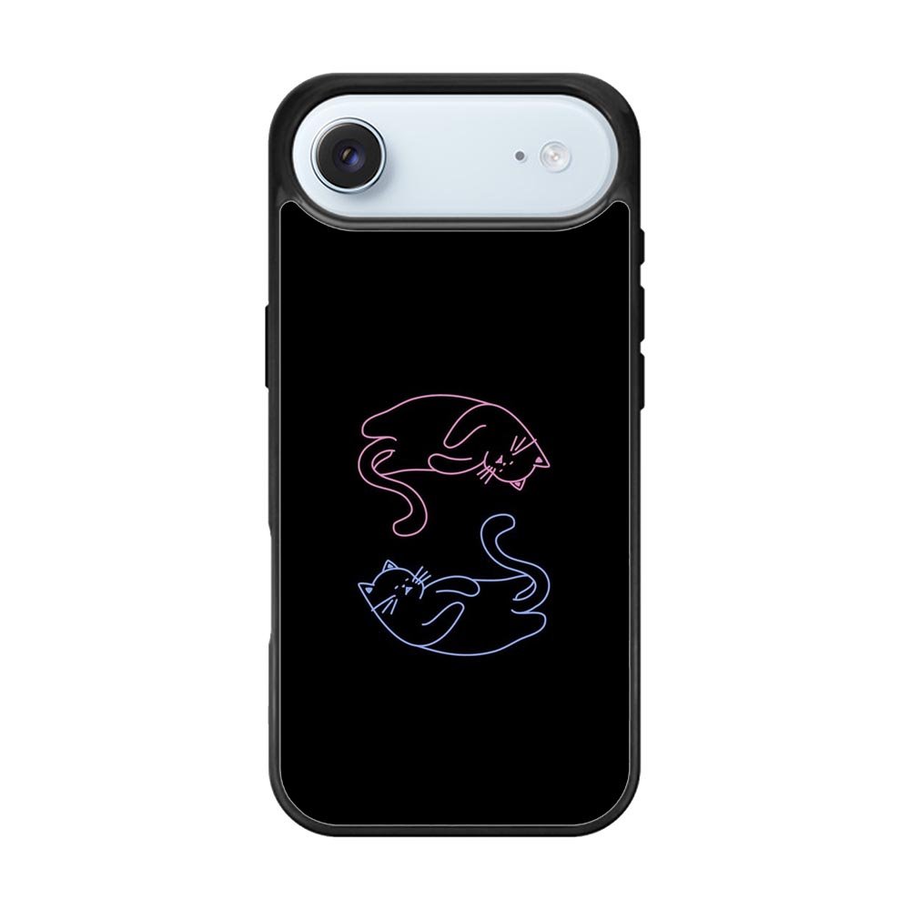 Couple cat iPhone Air Case FE0174