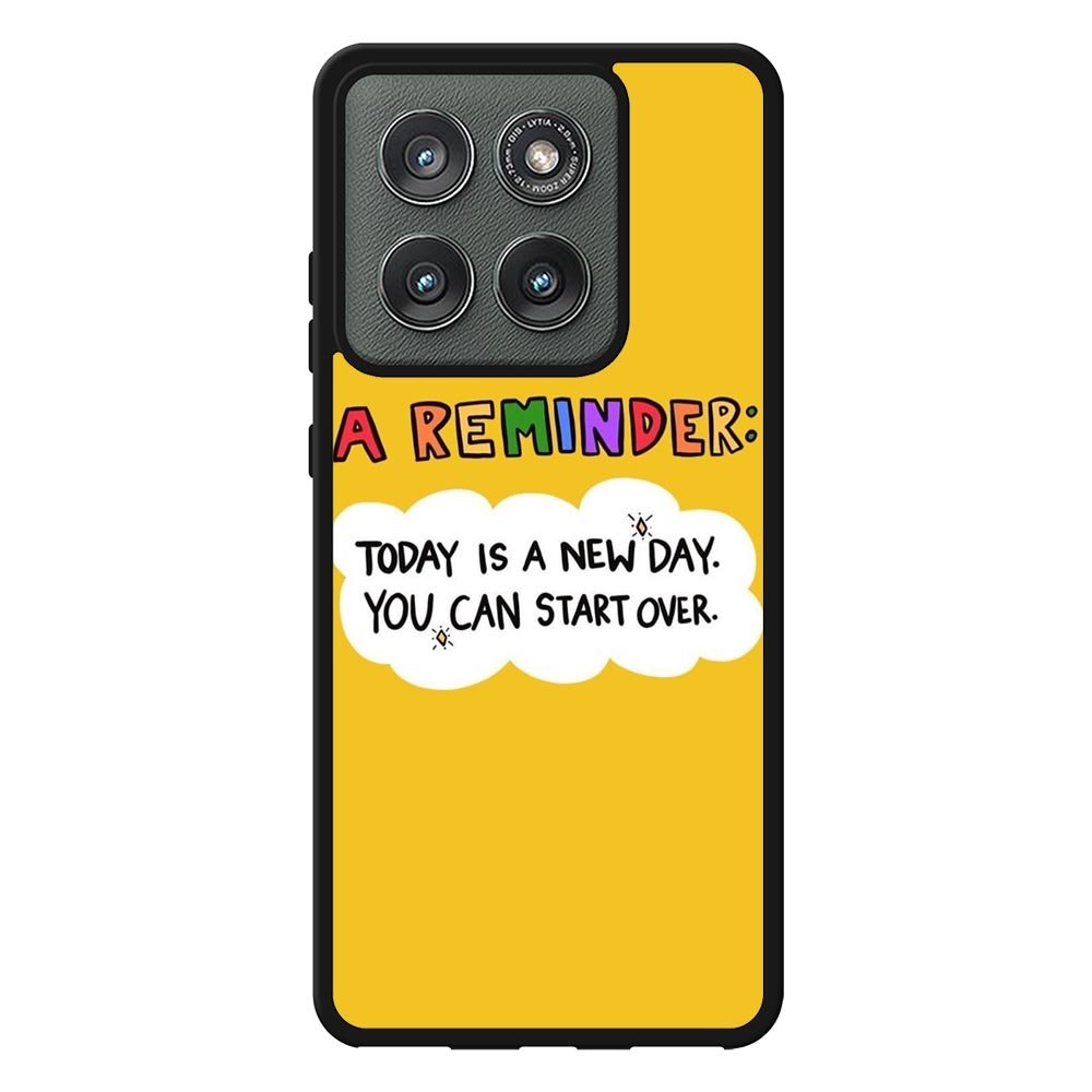 A reminder Motorola Moto Edge 2025 Case FE0001