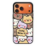 Cute bear iPhone 17 Pro Case FE0182