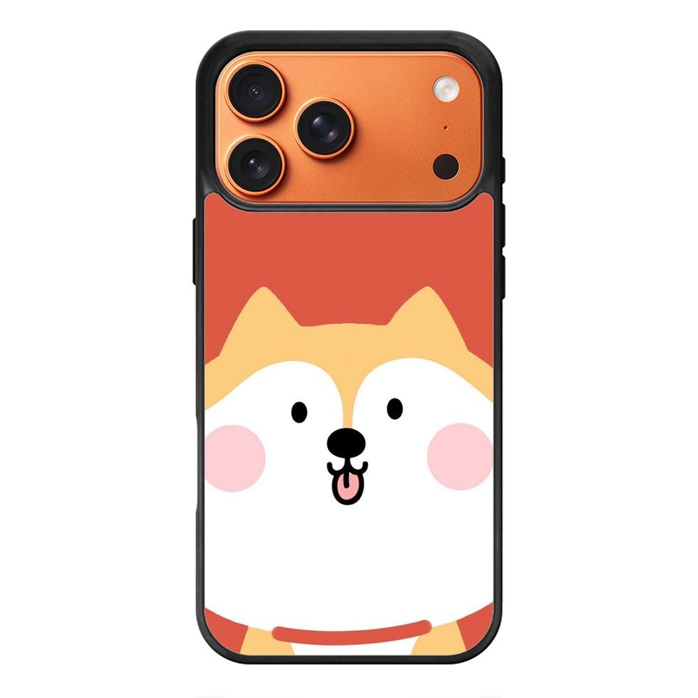 shiba cute face iPhone 17 Pro Max Case FE0553