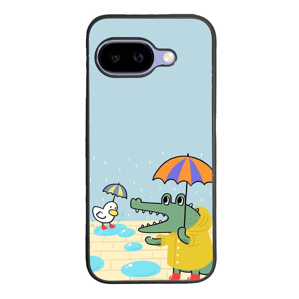 Crocodile and duck Google Pixel 10A Case FE0179