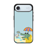 Crocodile and duck iPhone Air Case FE0179