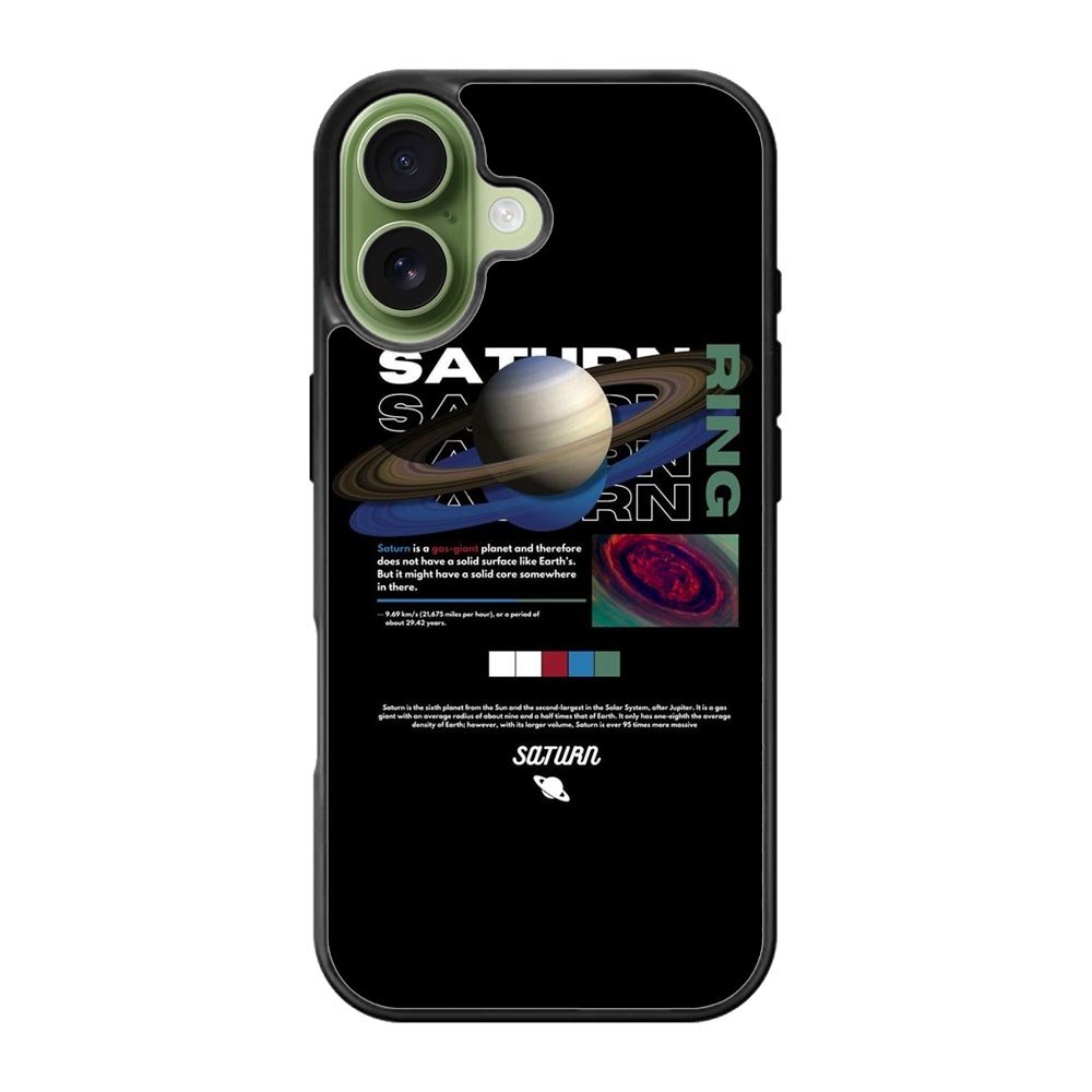 Saturn planet iPhone 17 Case FE0548