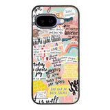 Quotes sticker Google Pixel 10A Case FE0520
