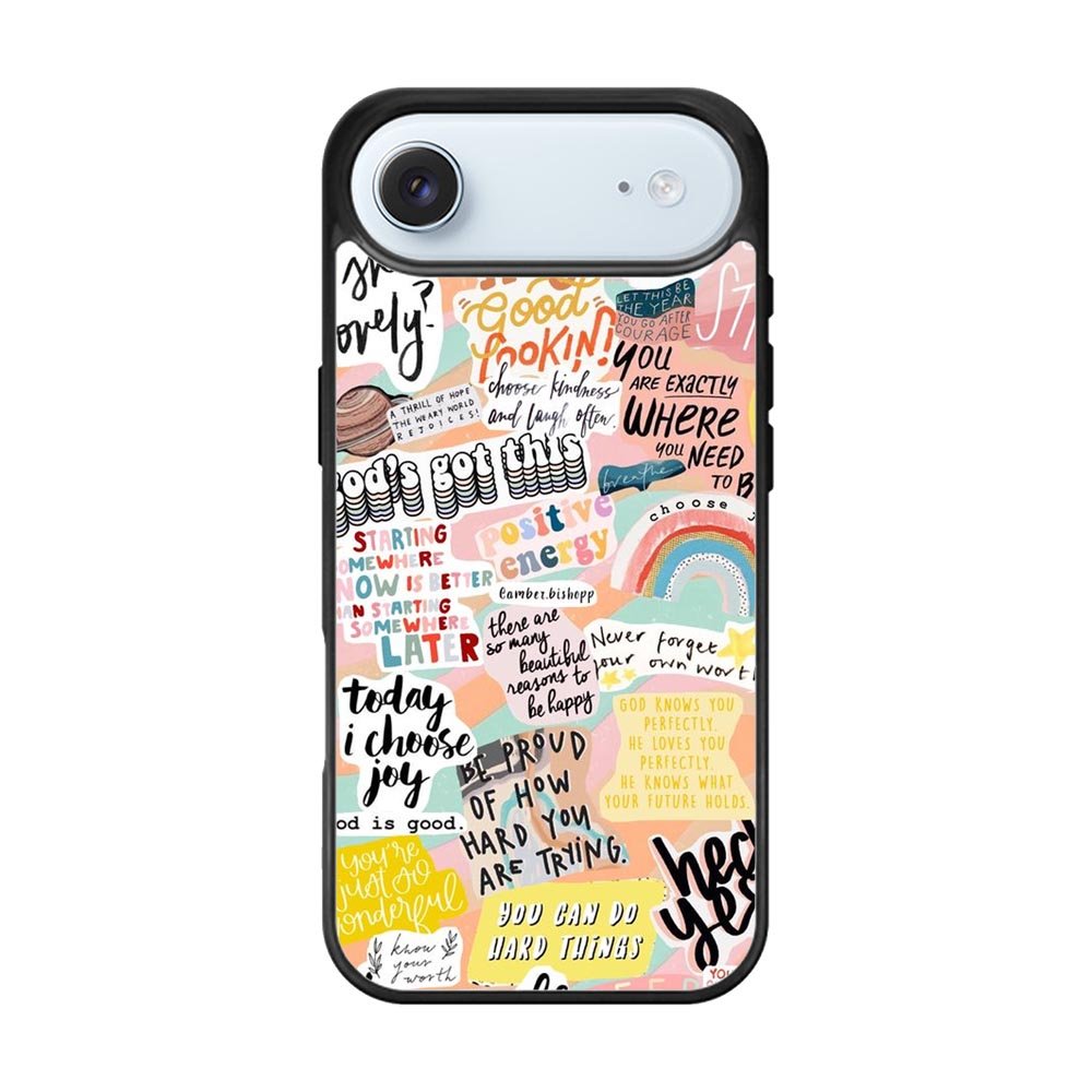 Quotes sticker iPhone Air Case FE0520