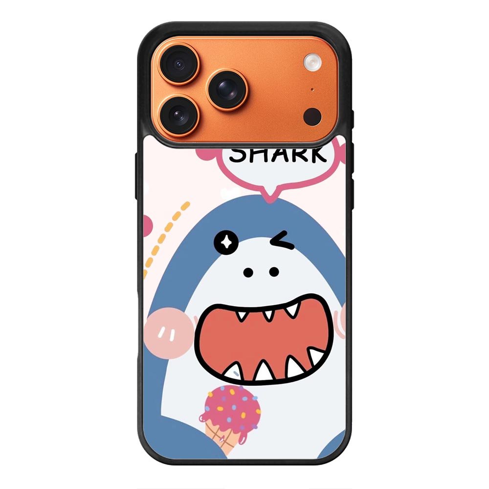 Shark ice cream iPhone 17 Pro Case FE0552