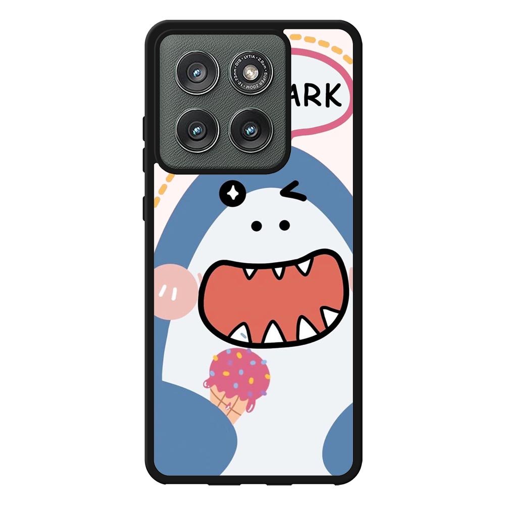 Shark ice cream Motorola Moto Edge 2025 Case FE0552