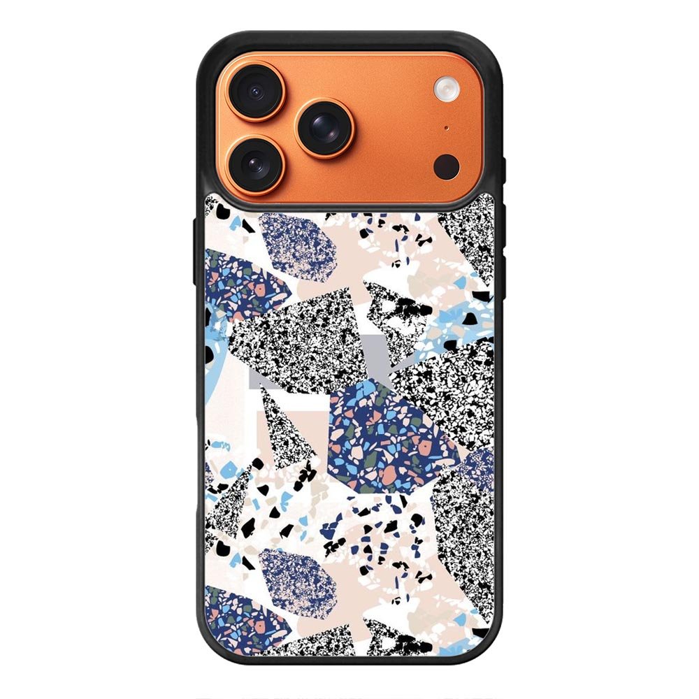 geometric terrazzo iPhone 17 Pro Max Case FE0309