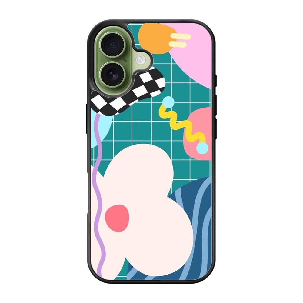 abstrak art iPhone 17 Case FE0011