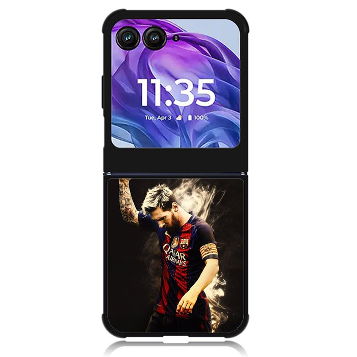 messi barcelona 1st Motorola Moto Razr 2024 , Moto Razr 50 Case