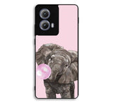 Bubble Gum Elephant Motorola Moto Edge 2024 Case FE0313
