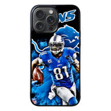 Detroit Lions Case iPhone 15 Pro Max BC2672