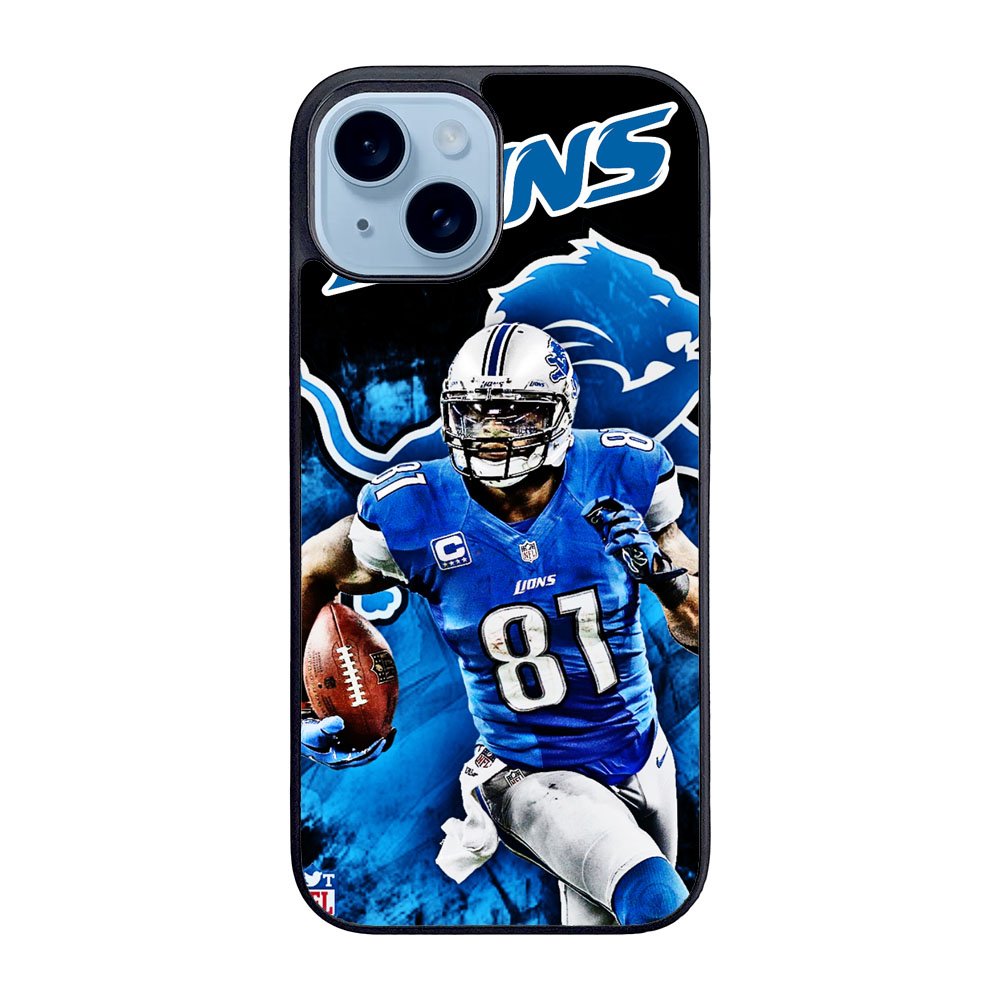 Detroit Lions Case iPhone 15 Plus BC2672