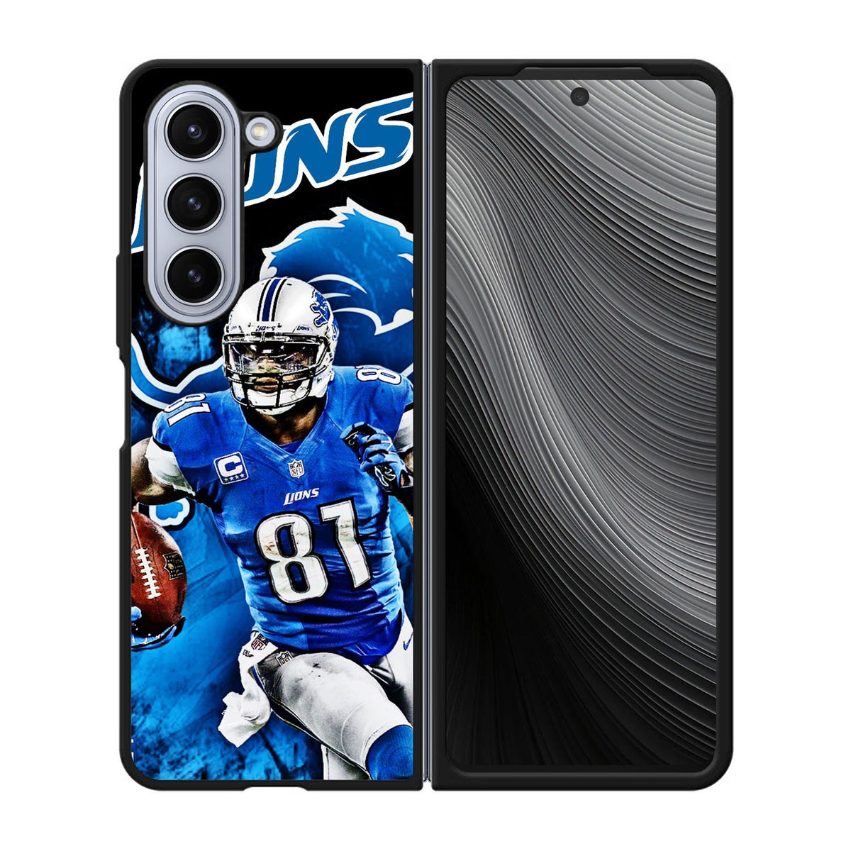 Detroit Lions Case Samsung Galaxy z Fold 5 5G BC2672