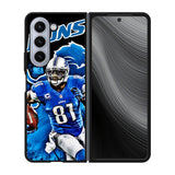 Detroit Lions Case Samsung Galaxy z Fold 5 5G BC2672