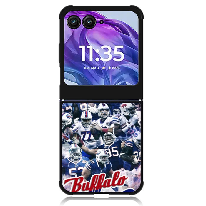 buffalo bills 3rd Motorola Moto Razr 2024 , Moto Razr 50 Case