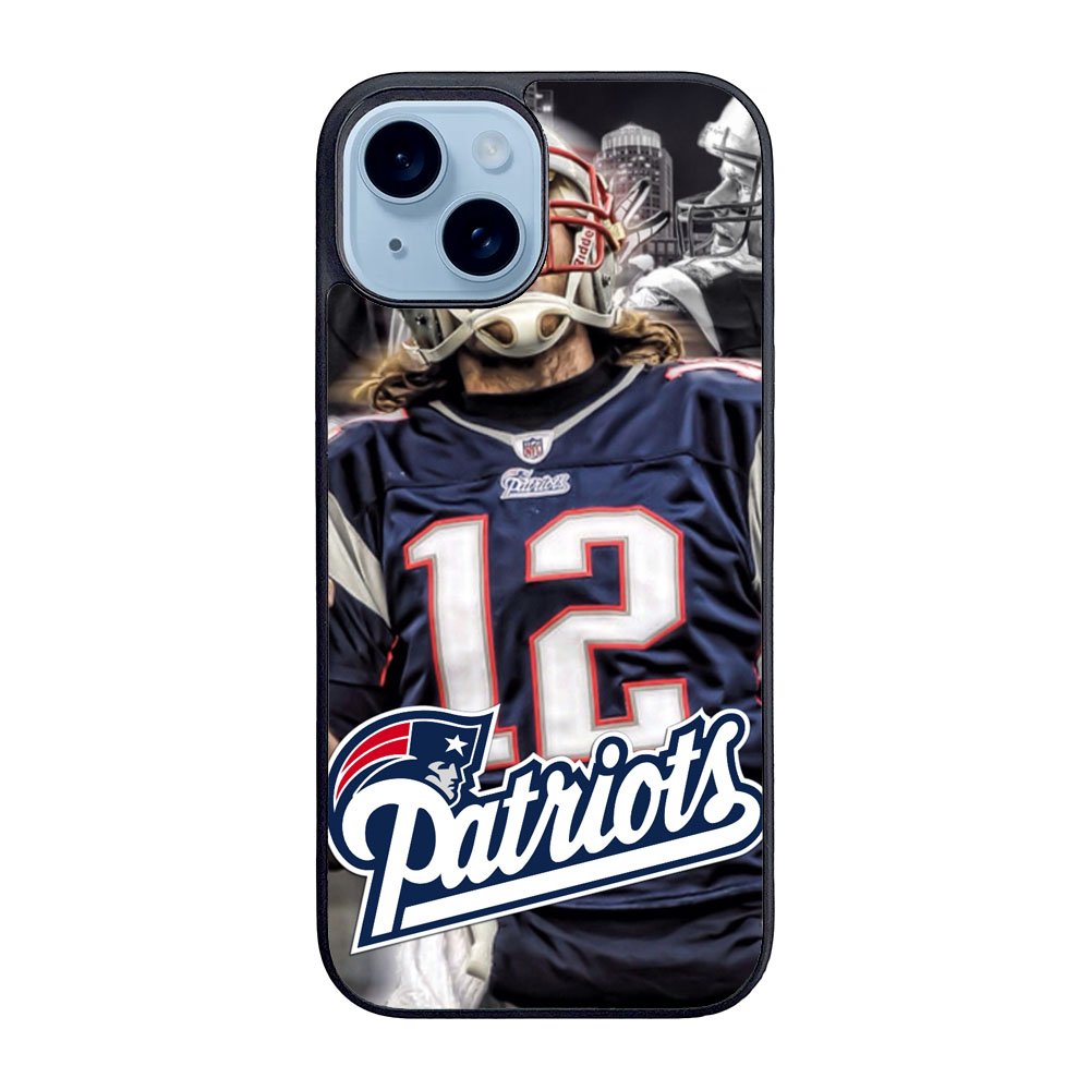 New England Patriots Case iPhone 15 Plus BC2670