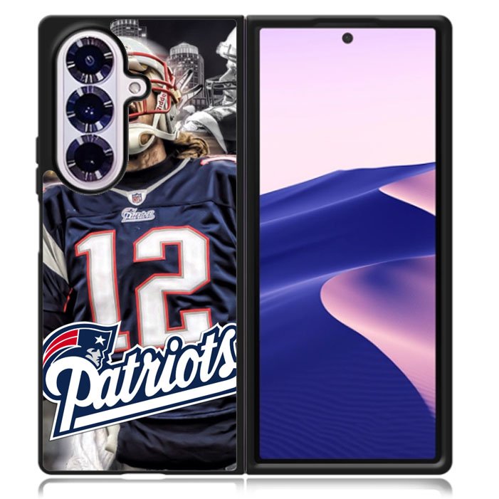 New England Patriots Samsung Galaxy Z Fold 7 5G Case BC2670