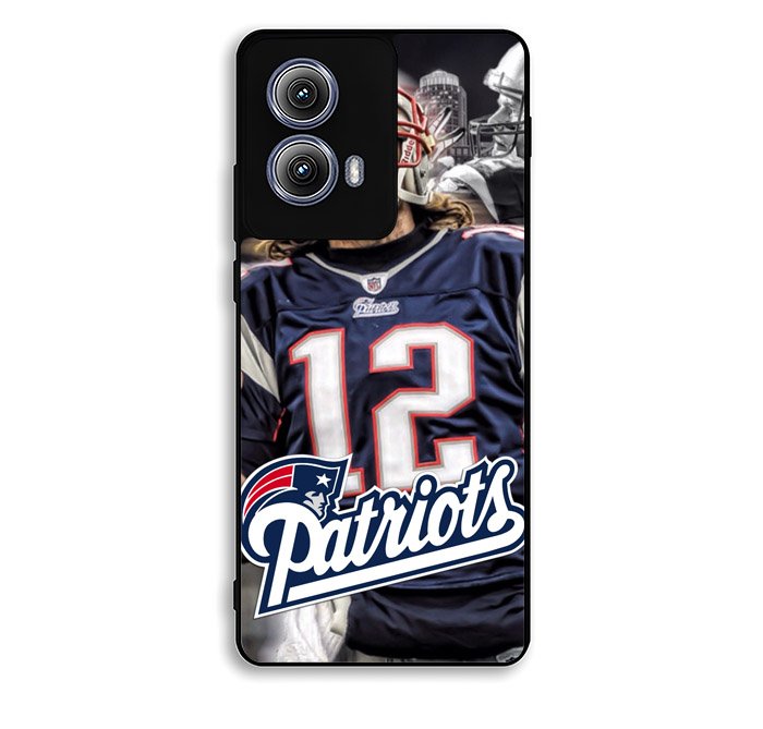 New England Patriots Motorola Moto Edge 2024 Case BC2670