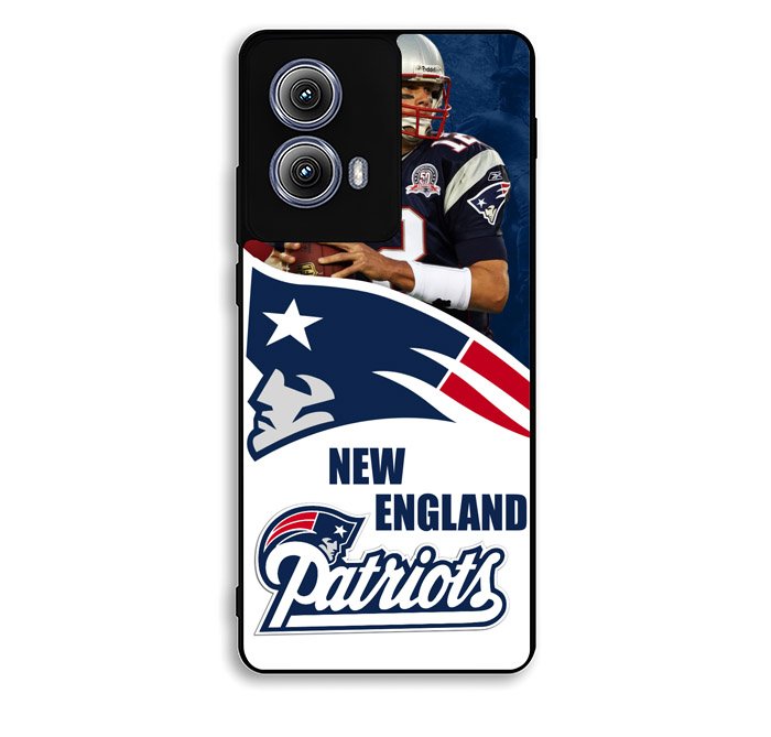 New England Patriots Motorola Moto Edge 2024 Case BC2669