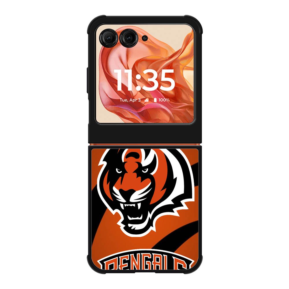 Cincinnati Bengals Motorola Moto Razr 2025/2024 , Moto Razr 60/50 Case BC2666