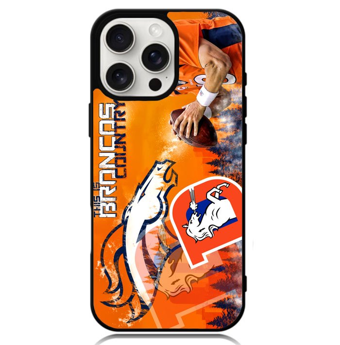 Denver Broncos Case iPhone 16 Pro BC2660