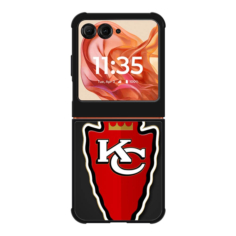 Kansas City Chiefs Motorola Moto Razr 2025/2024 , Moto Razr 60/50 Case BC2656