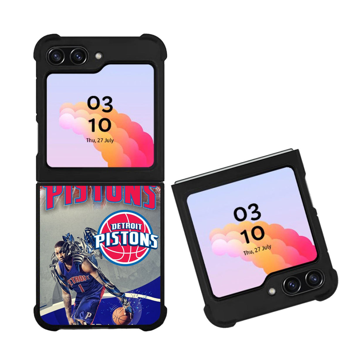 Detroit Pistons Case Samsung Galaxy Z Flip 5 5G BC2644