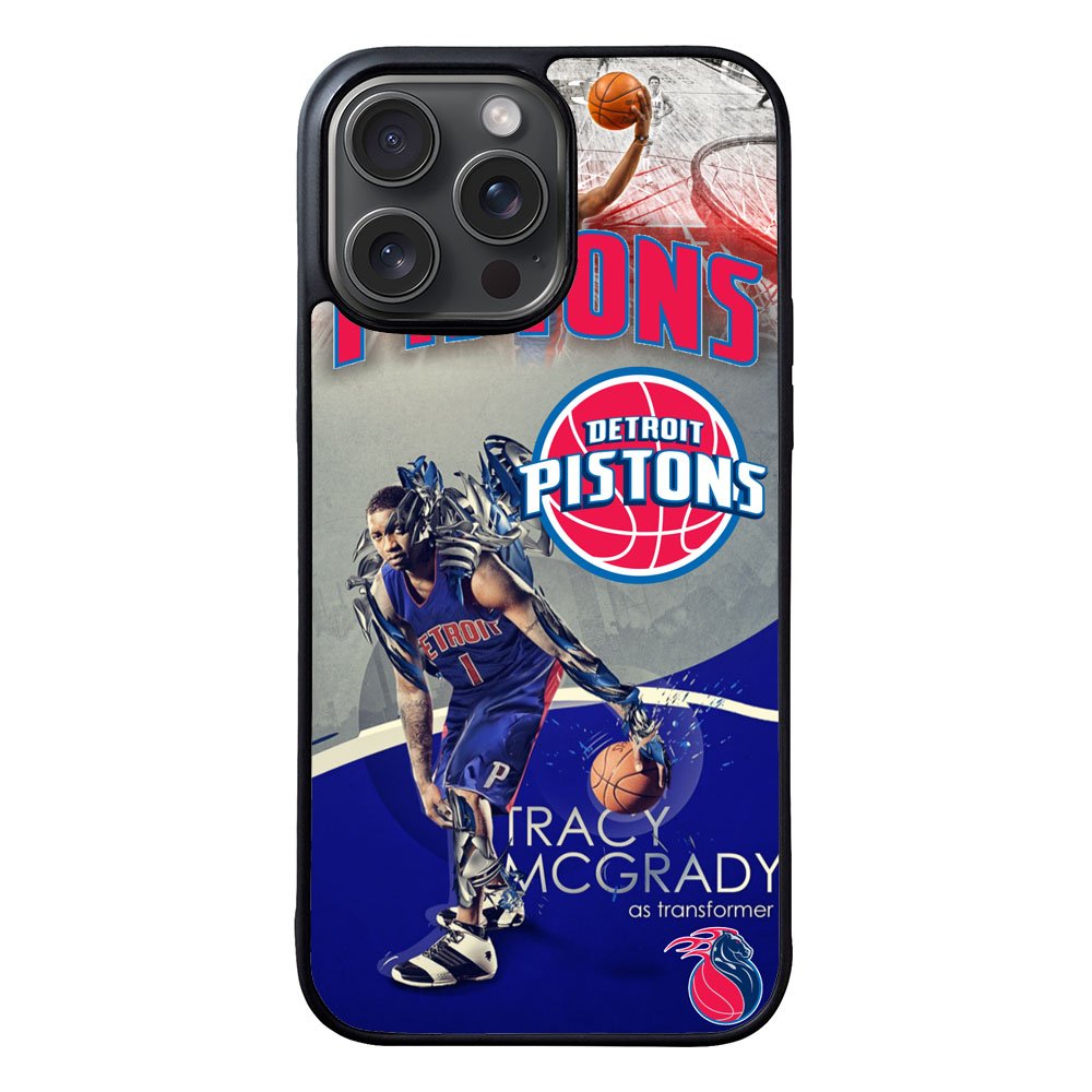 Detroit Pistons Case iPhone 15 Pro BC2644