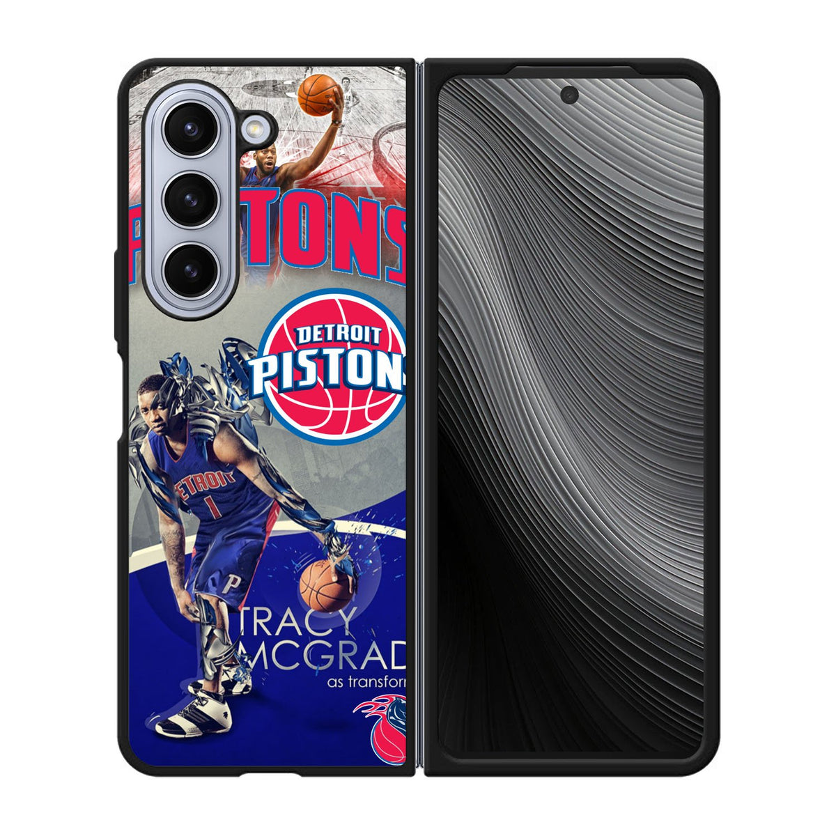 Detroit Pistons Case Samsung Galaxy z Fold 5 5G BC2644
