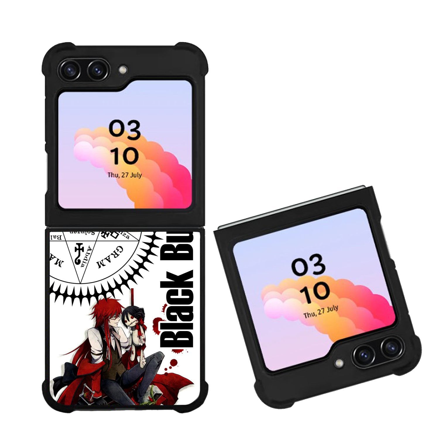 Black Butler Grell Case Samsung Galaxy Z Flip 5 5G BC2638