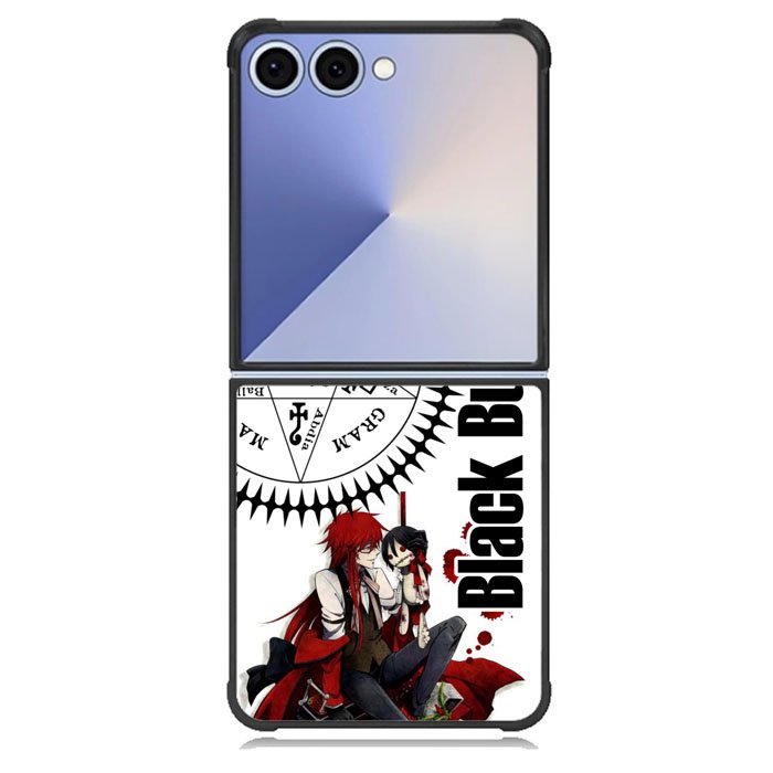 Black Butler Grell Samsung Galaxy Z Flip 7 Case BC2638