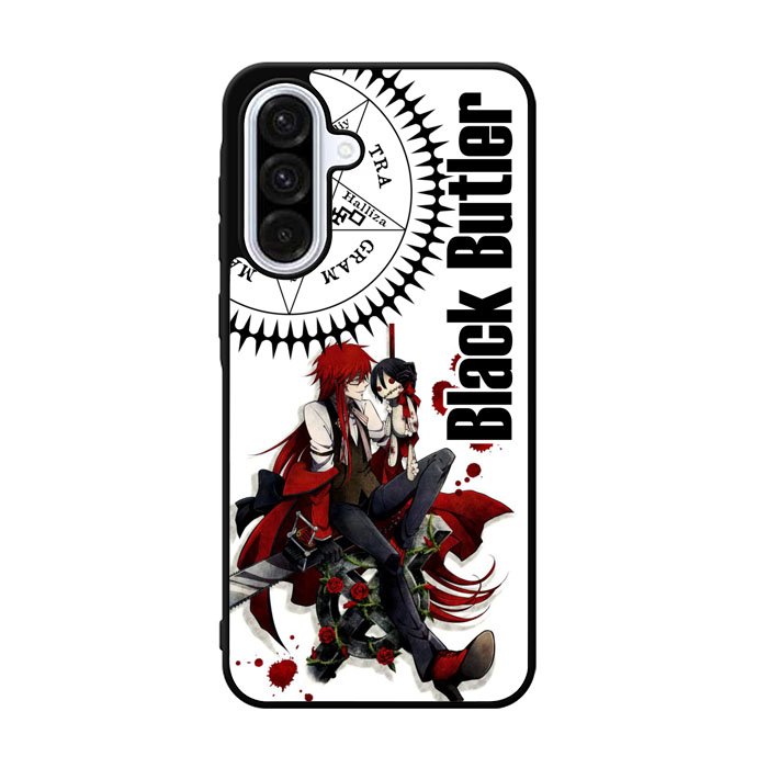Black Butler Grell Samsung Galaxy A36 Case BC2638