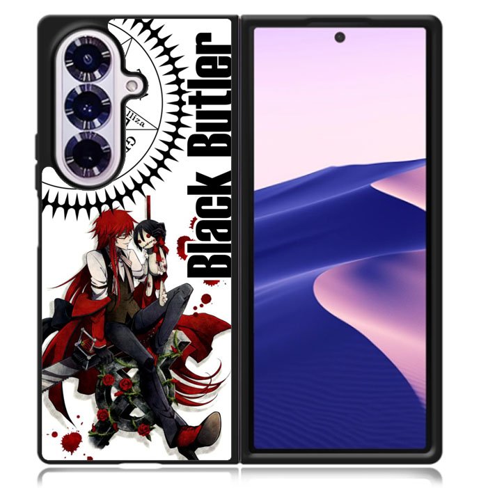 Black Butler Grell Samsung Galaxy Z Fold 7 5G Case BC2638