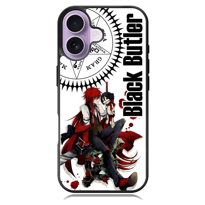 Black Butler Grell iPhone 17 Case BC2638