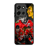 chicago blackhawks Motorola Moto G 5G 2025 Case BC2634