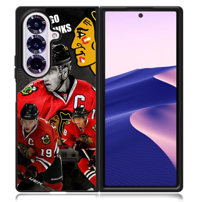chicago blackhawks Samsung Galaxy Z Fold 7 5G Case BC2634