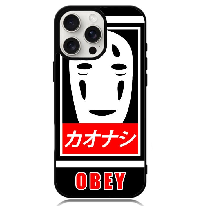 No Face OBEY Case iPhone 16 Pro BC2631