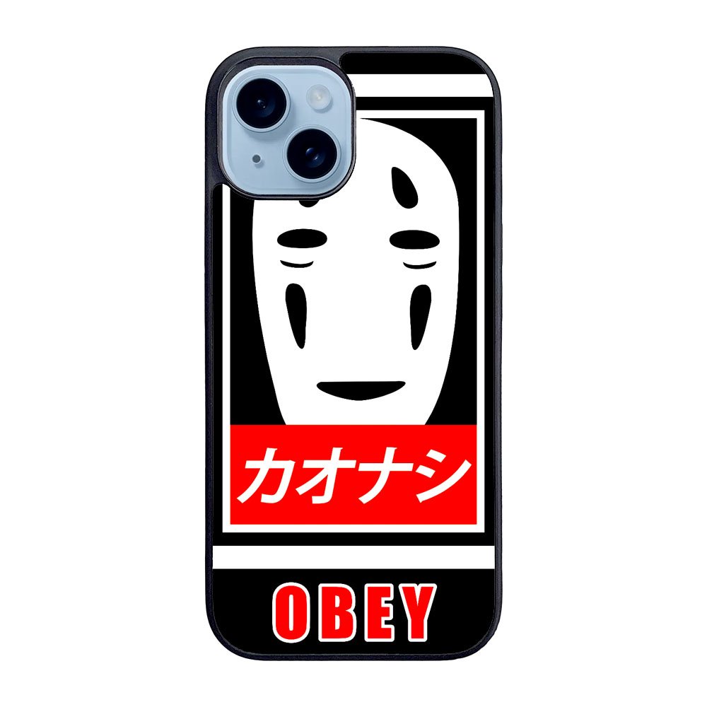 No Face OBEY Case iPhone 15 Plus BC2631