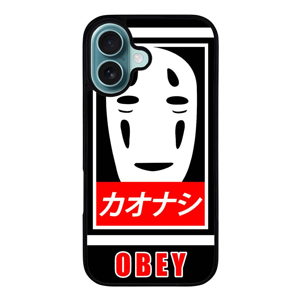No Face OBEY Case iPhone 16 Plus BC2631