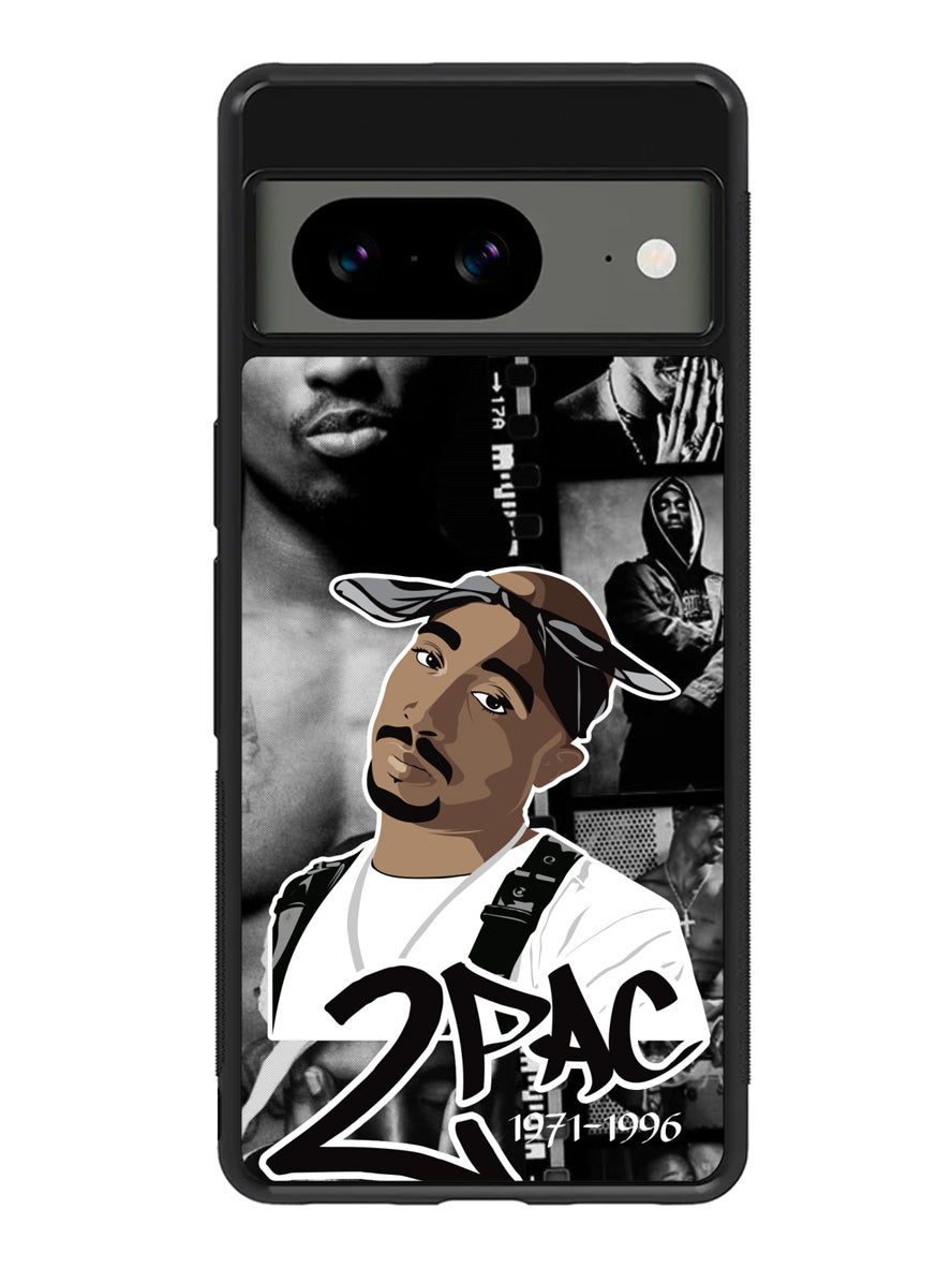 Tupac Shakur collage Google Pixel 8a Case