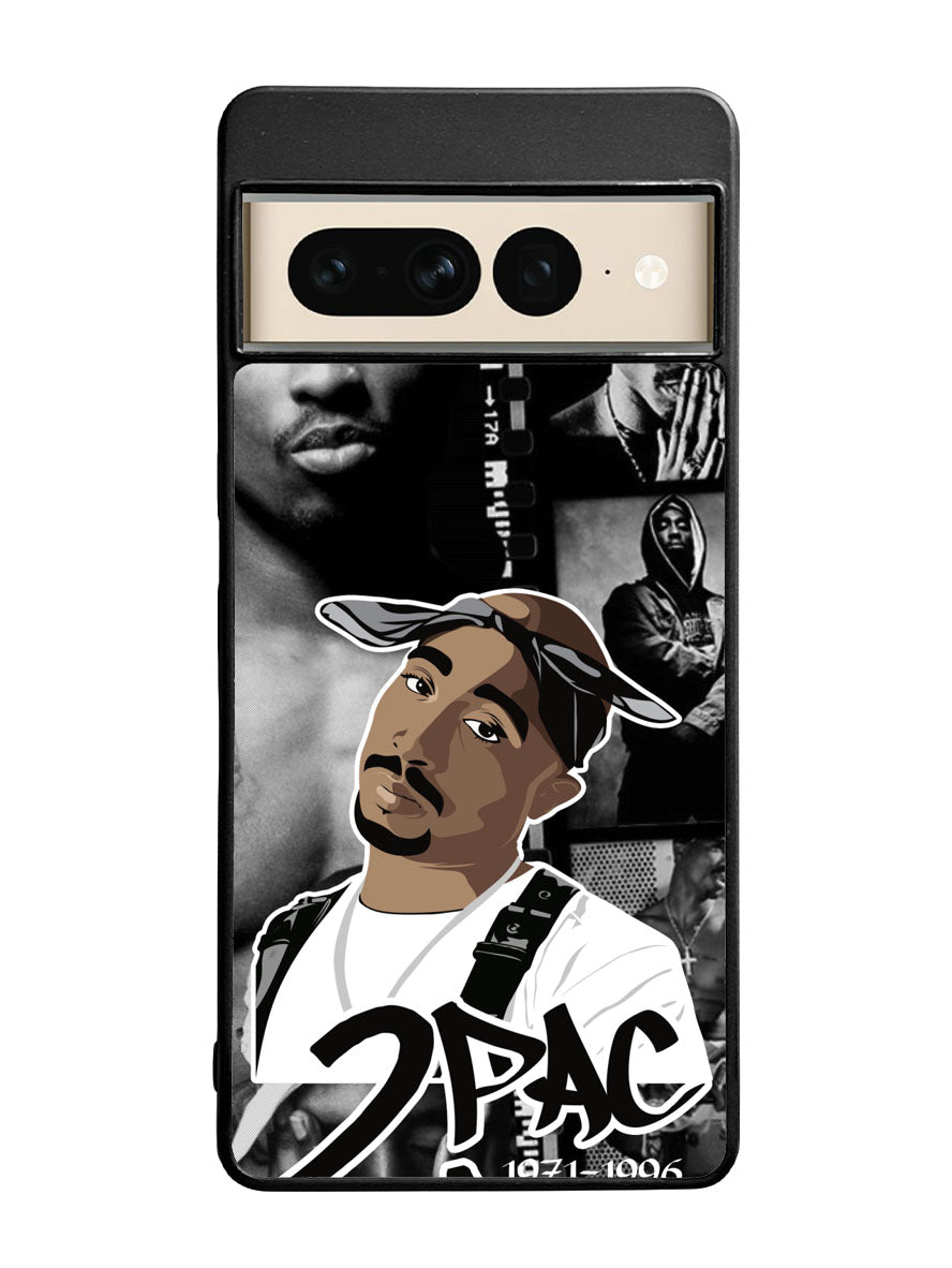 Tupac Shakur collage Google Pixel 7 Pro Case