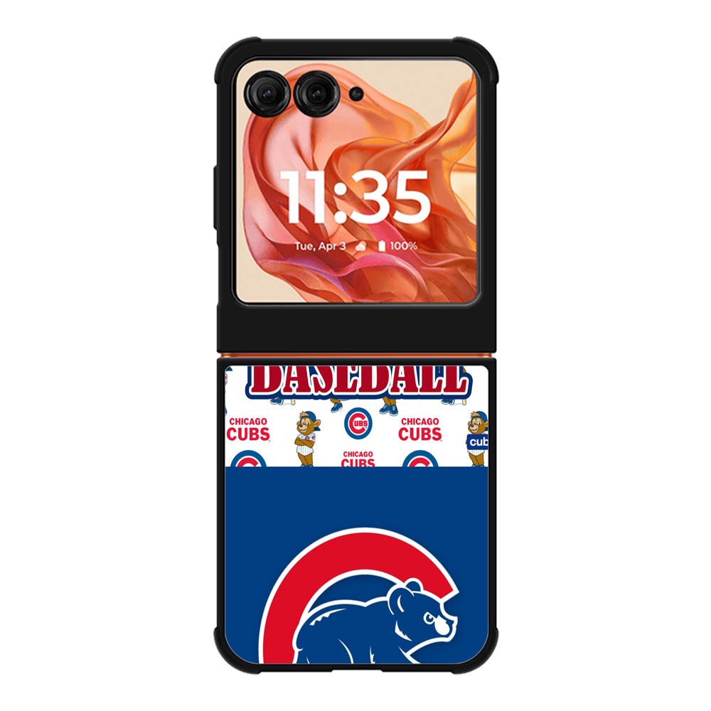 cubs baseball Motorola Moto Razr 2025/2024 , Moto Razr 60/50 Case BC2627